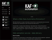 Tablet Screenshot of kafautomation.com